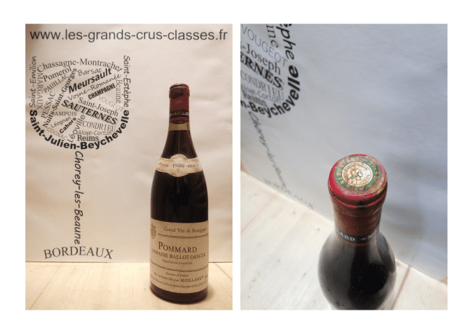 Pommard 1986 - Domaine Ballot-Dancer