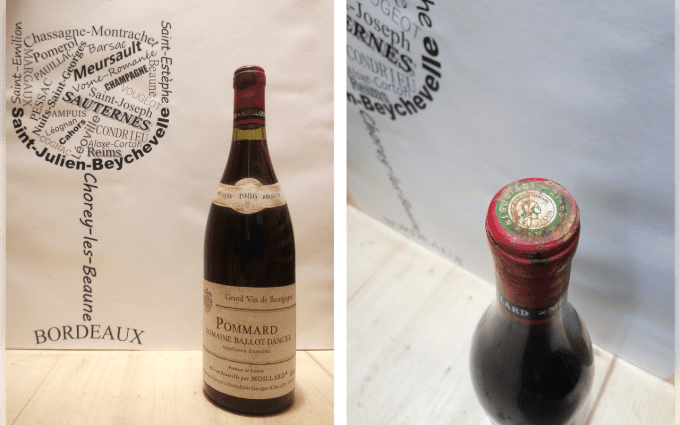 Pommard 1986 - Domaine Ballot-Dancer