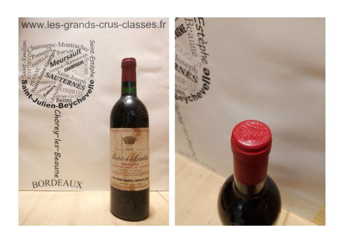 Réserve de la Comtesse 1985