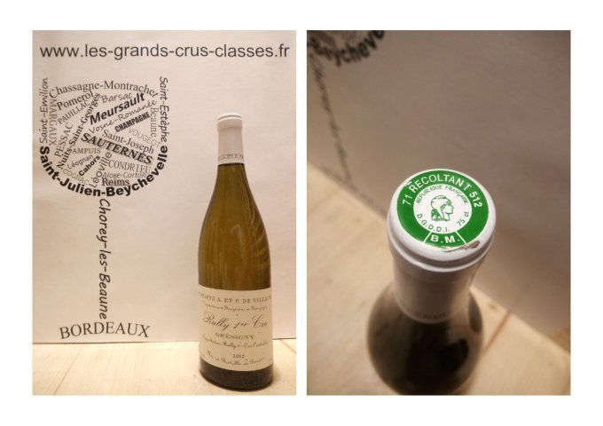 Rully 1er Cru Grésigny 2012 - Domaine de Villaine