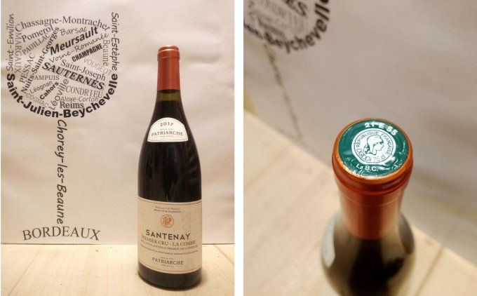 Santenay 1er Cru 2017 - La Comme - Patriarche Père et Fils