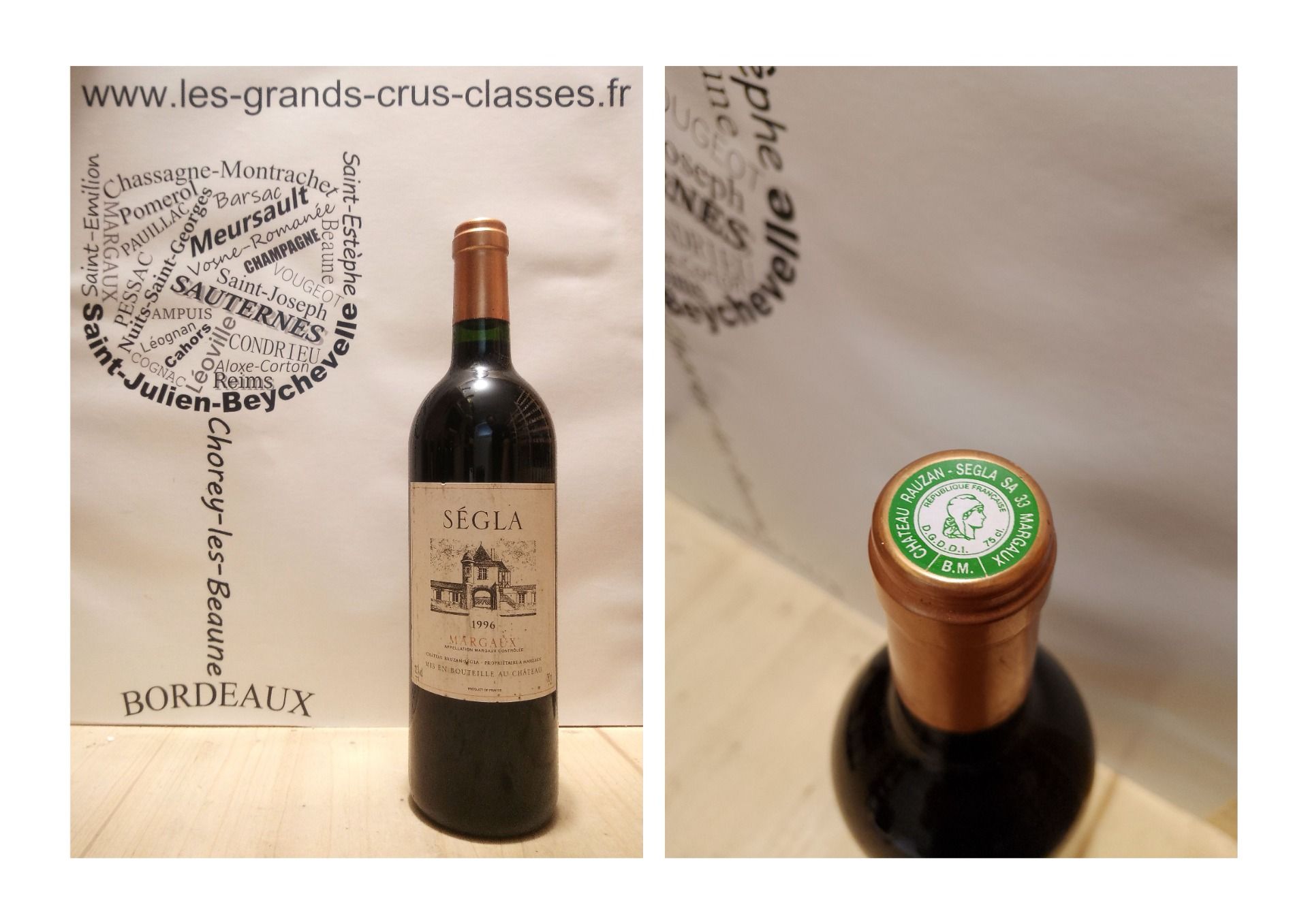 Ségla de Rauzan-Ségla 1996