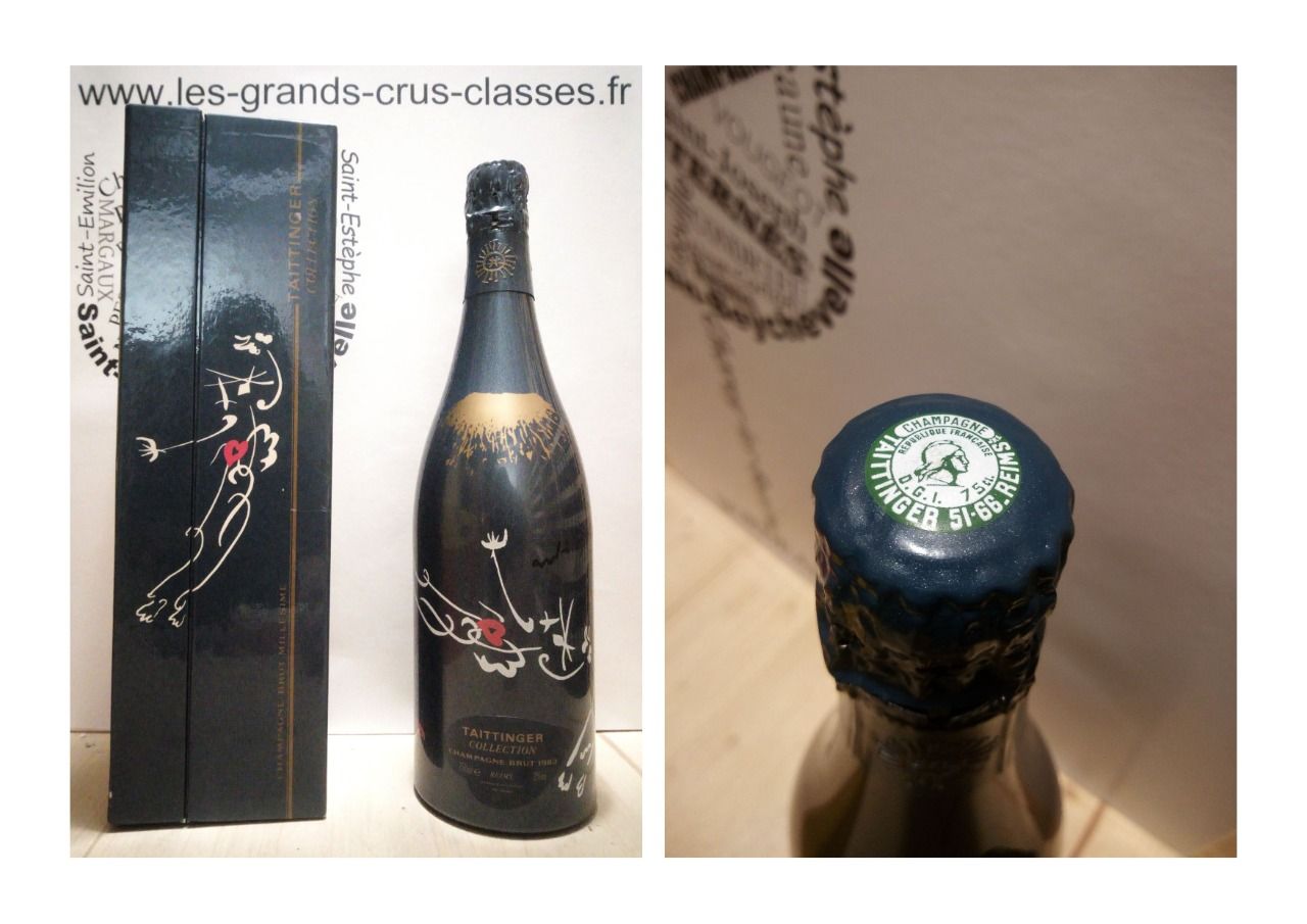 Champagne Taittinger - Collection André MASSON - 1982 - Coffret