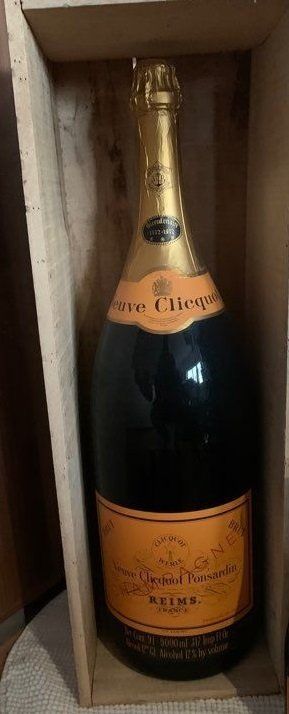Veuve Clicquot Ponsardin 1992 - Bicentenaire 1792-1992 - Salmanazar - Champagne