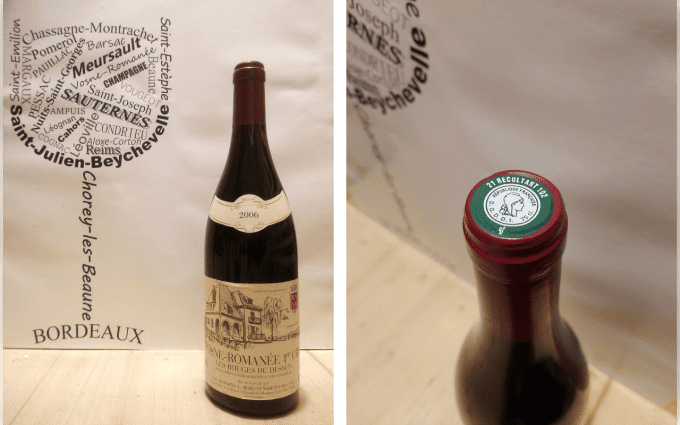 Vosne Romanee 1er Cru 2006 - Les Rouges Du Dessus - G.Roblot-Marchand et Fils