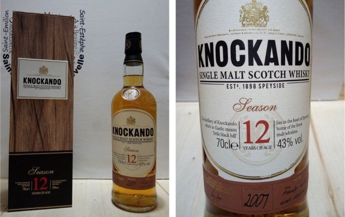 Knockando 12 ans, Season 43% - Single Malt