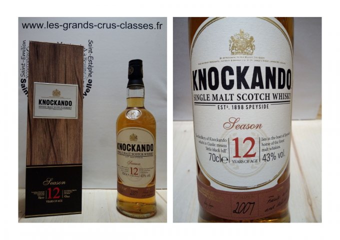 Knockando 12 ans, Season 43% - Single Malt